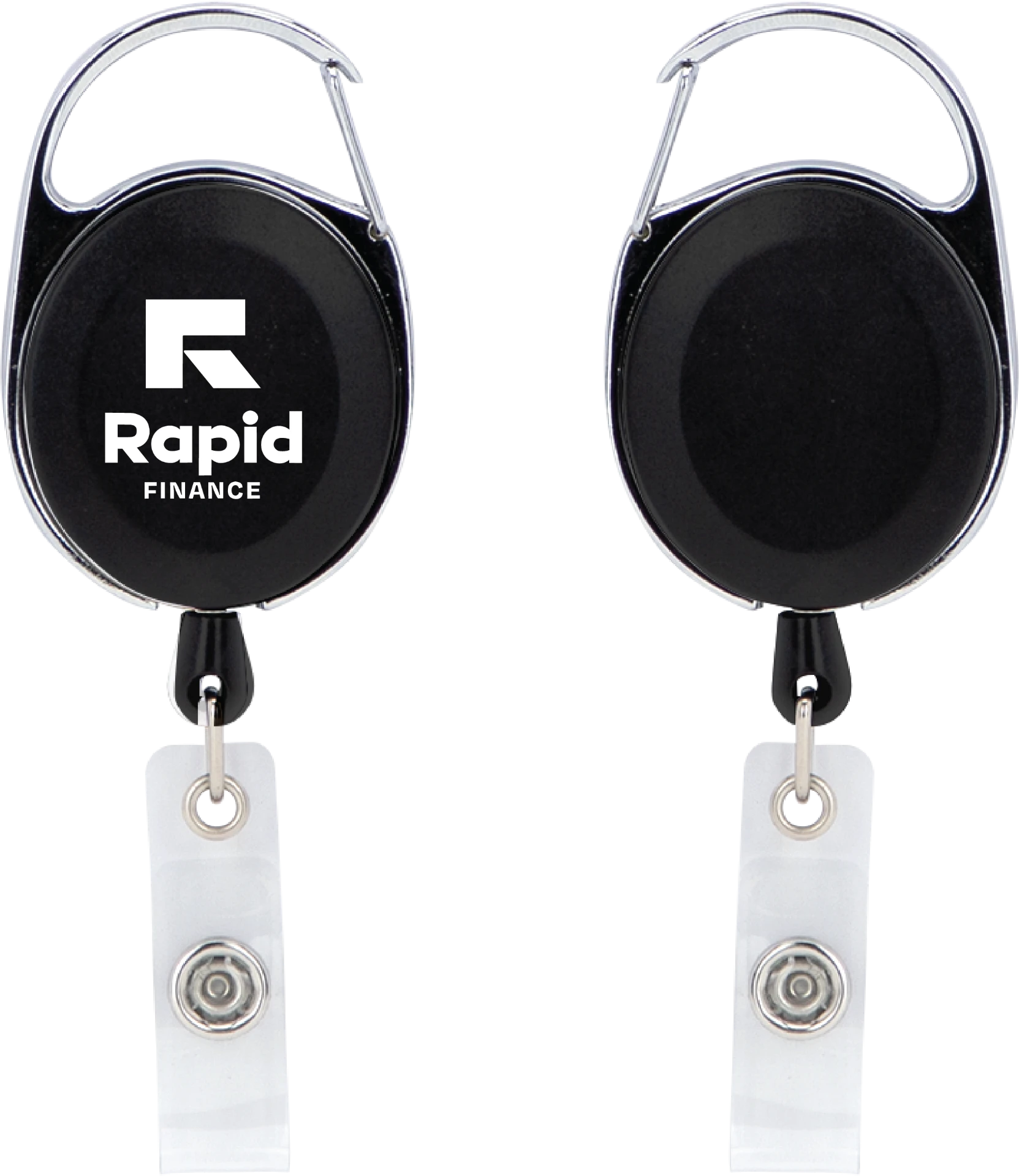 Rapid Finance — retractable badge reels